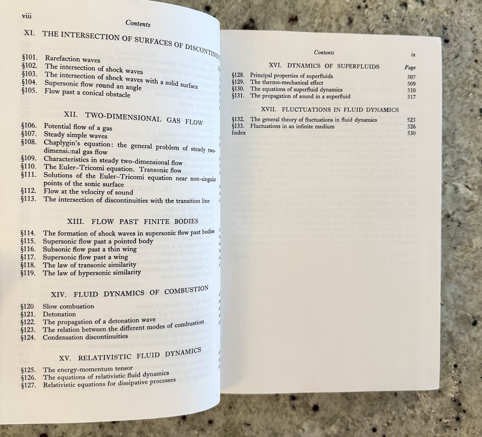 VTG 1968 Printing Landau & Lifshitz Fluid Mechanics 1st Edition HCVG
