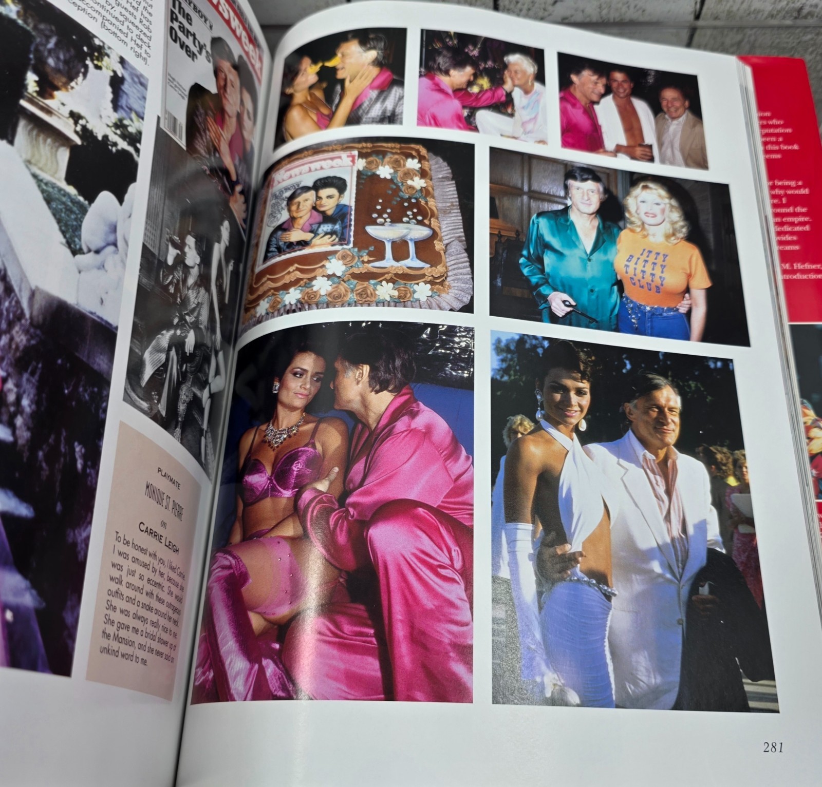 Vintage General Publishing Group Book Hardcover Inside The Playboy Mansion 1998