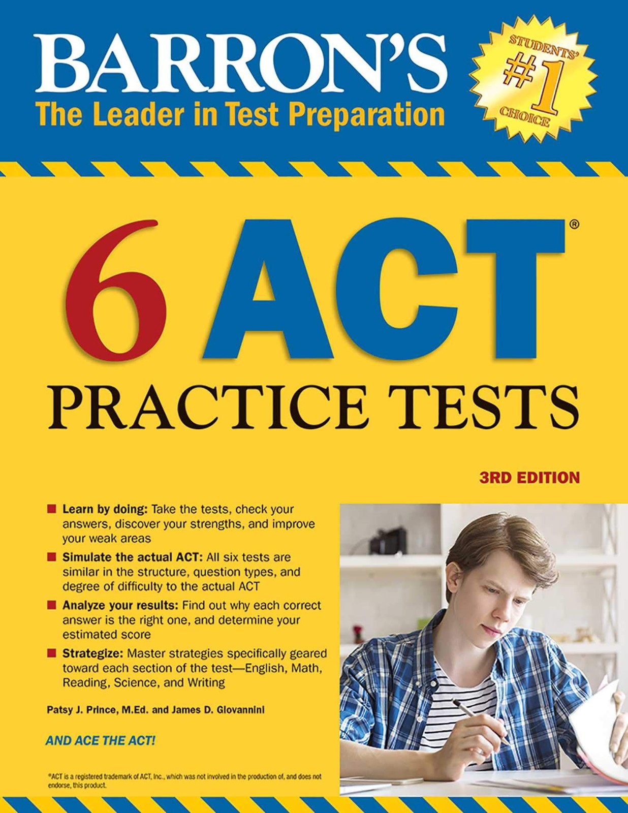 6 ACT Practice Tests (Barron’s Test Prep)