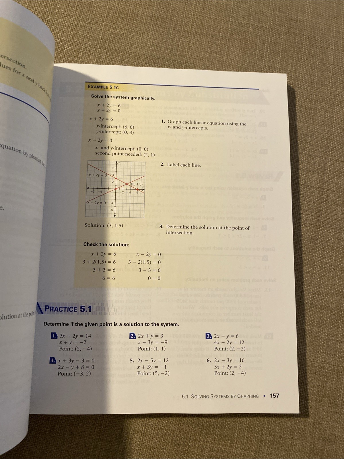 #5 abeka Algebra 1 Student Textbook Homeschool Math High School Paperback 2015