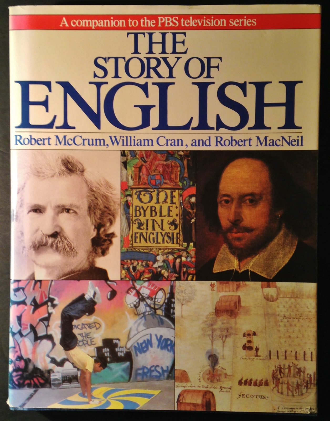 The Story of English by William Cran, Robert MacNeil Robert McCrum 1986 HCDJ