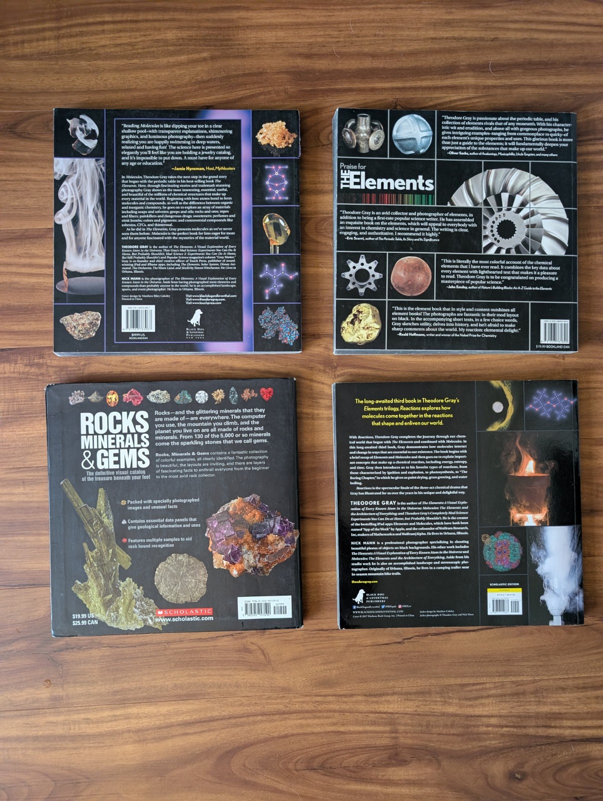 The Elements, Molecules, Reactions, Rocks Science Set Homeschooling Resource