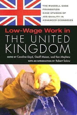 Low-Wage Work in the United Kingdom