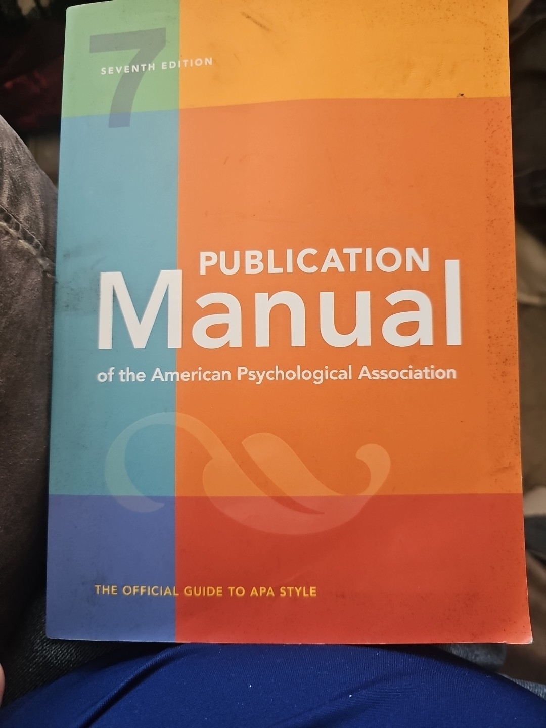 Publication Manual (Official) 7th Edition of the American Psychological D6