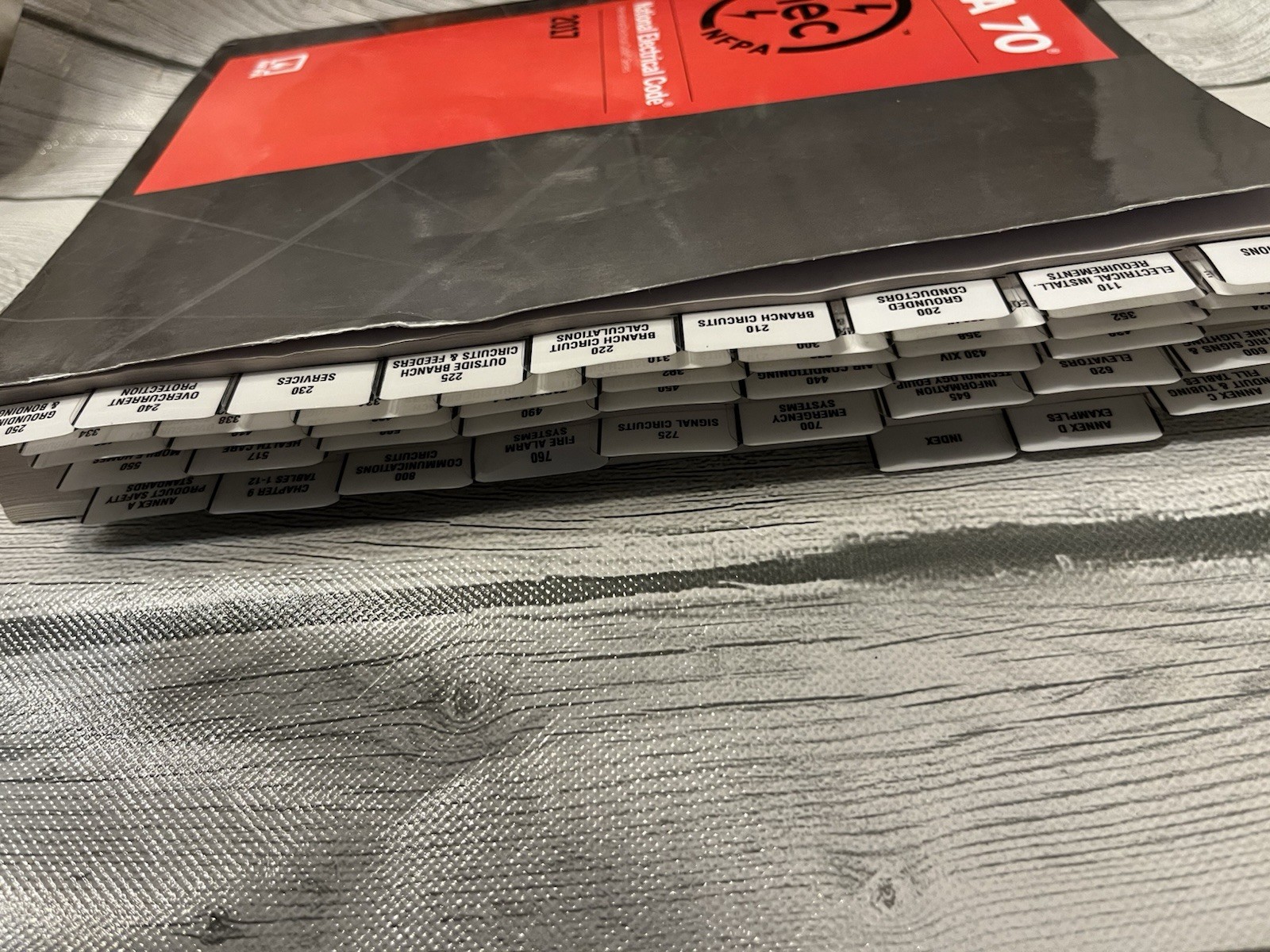 NFPA 70 National Electrical Code 2017-9781455912773 With Reference Tabs