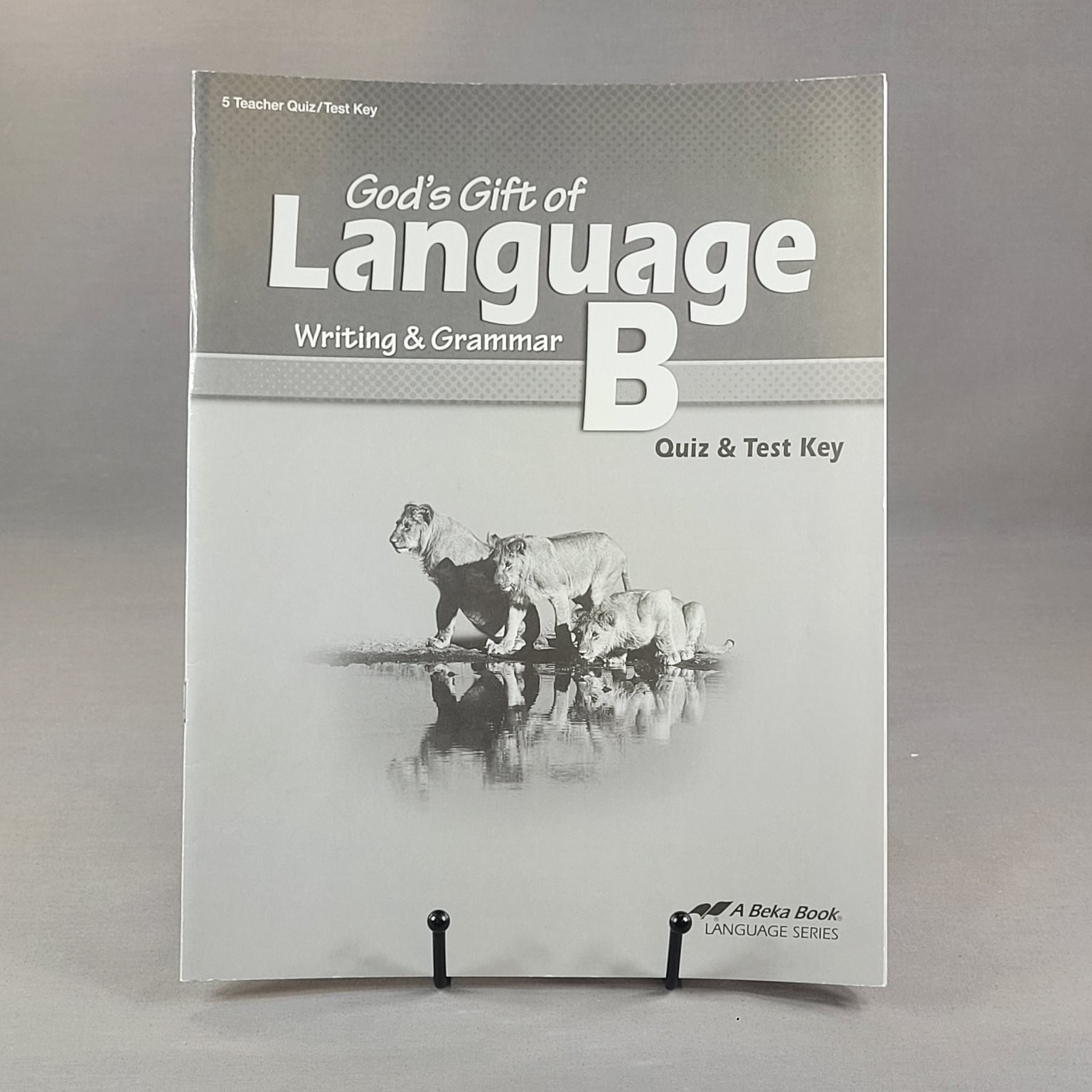 God’s Gift of Language B Writing Grammar Quiz Test Key A Beka Book Paperback