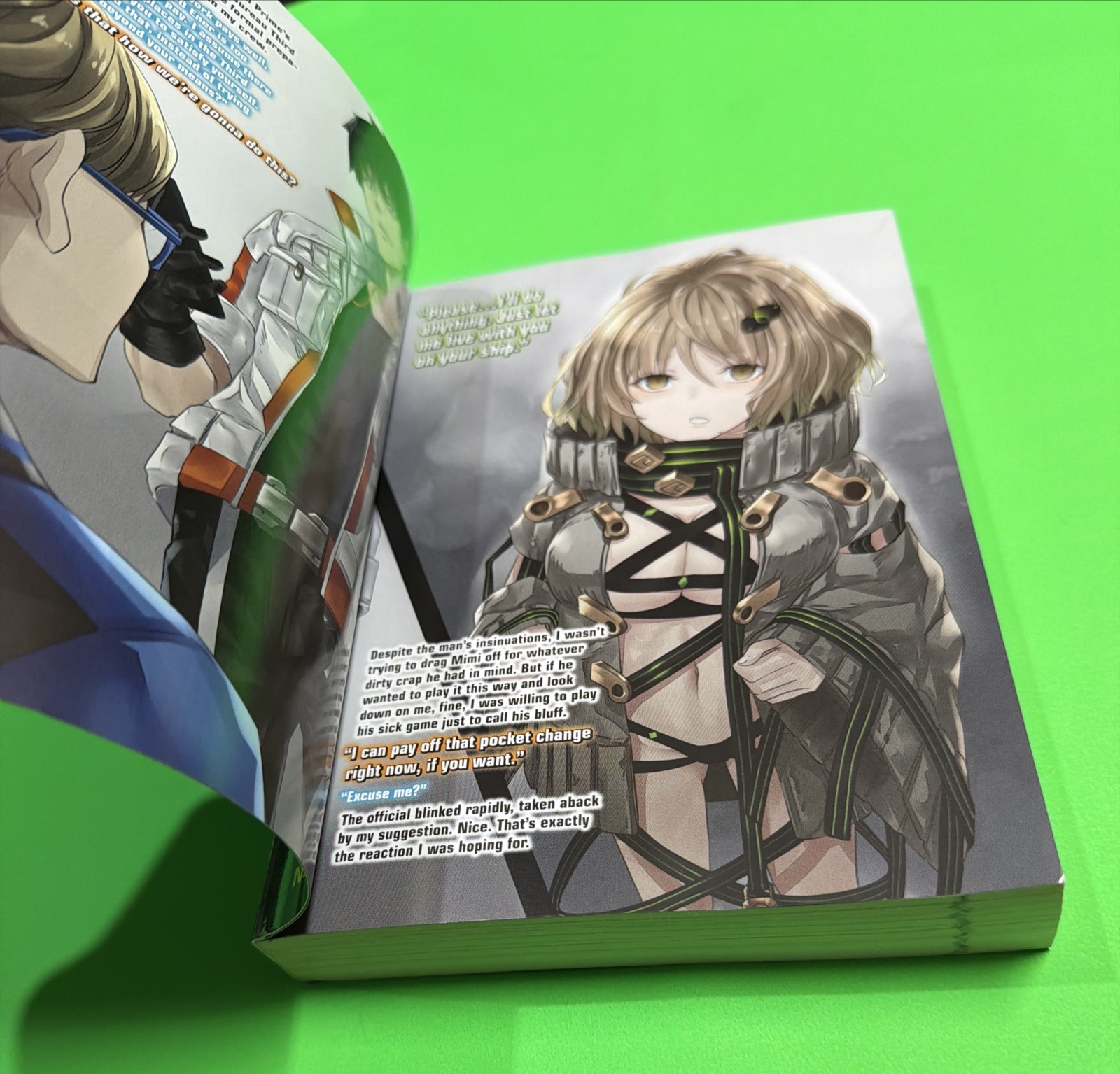 Reborn as a Space Mercenary Novel 1 Vol English Manga Book Seven Seas 1st Print