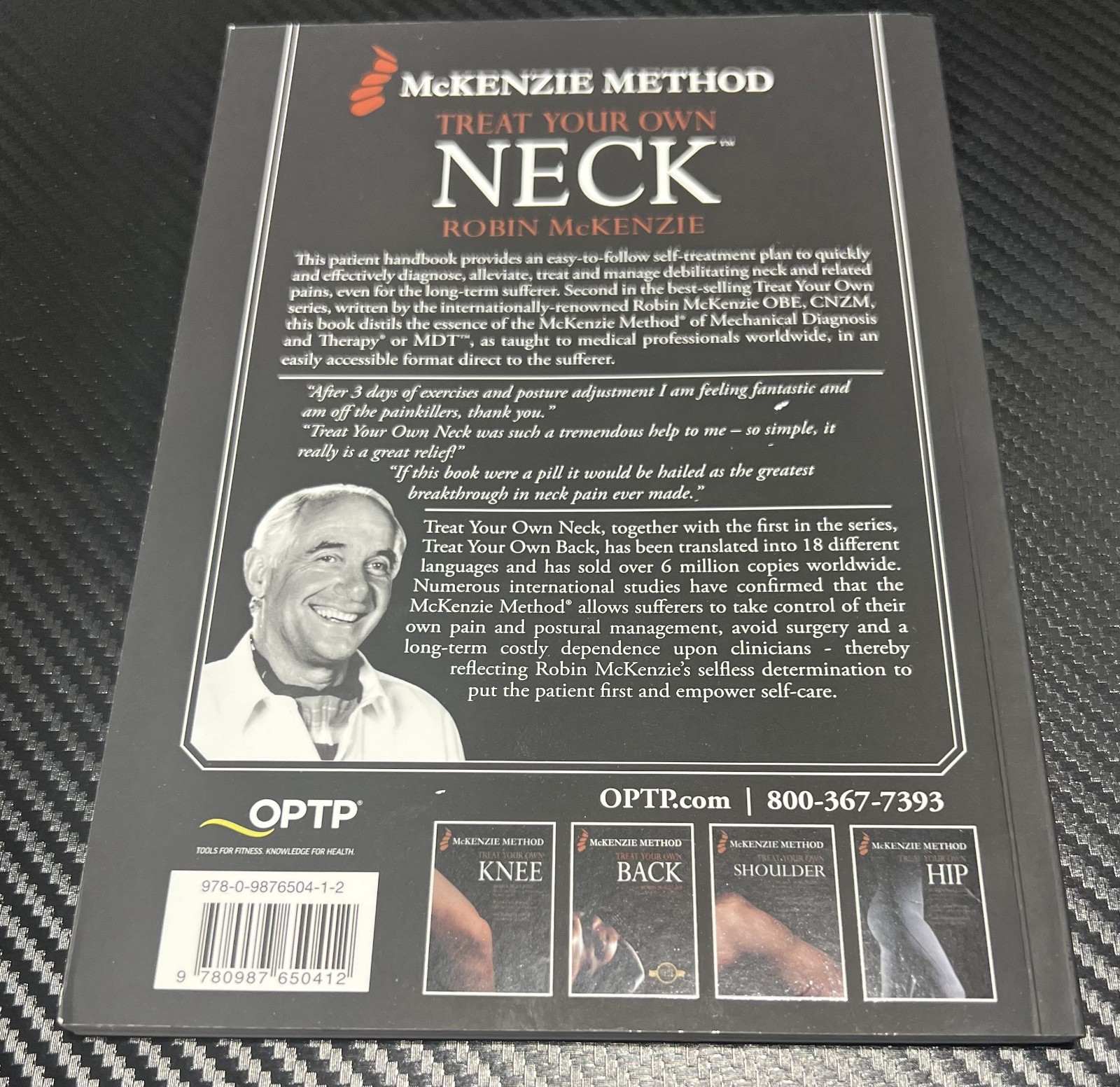 Treat Your Own Neck 5th Ed – paperback Robin McKenzie, Robin McKenzie