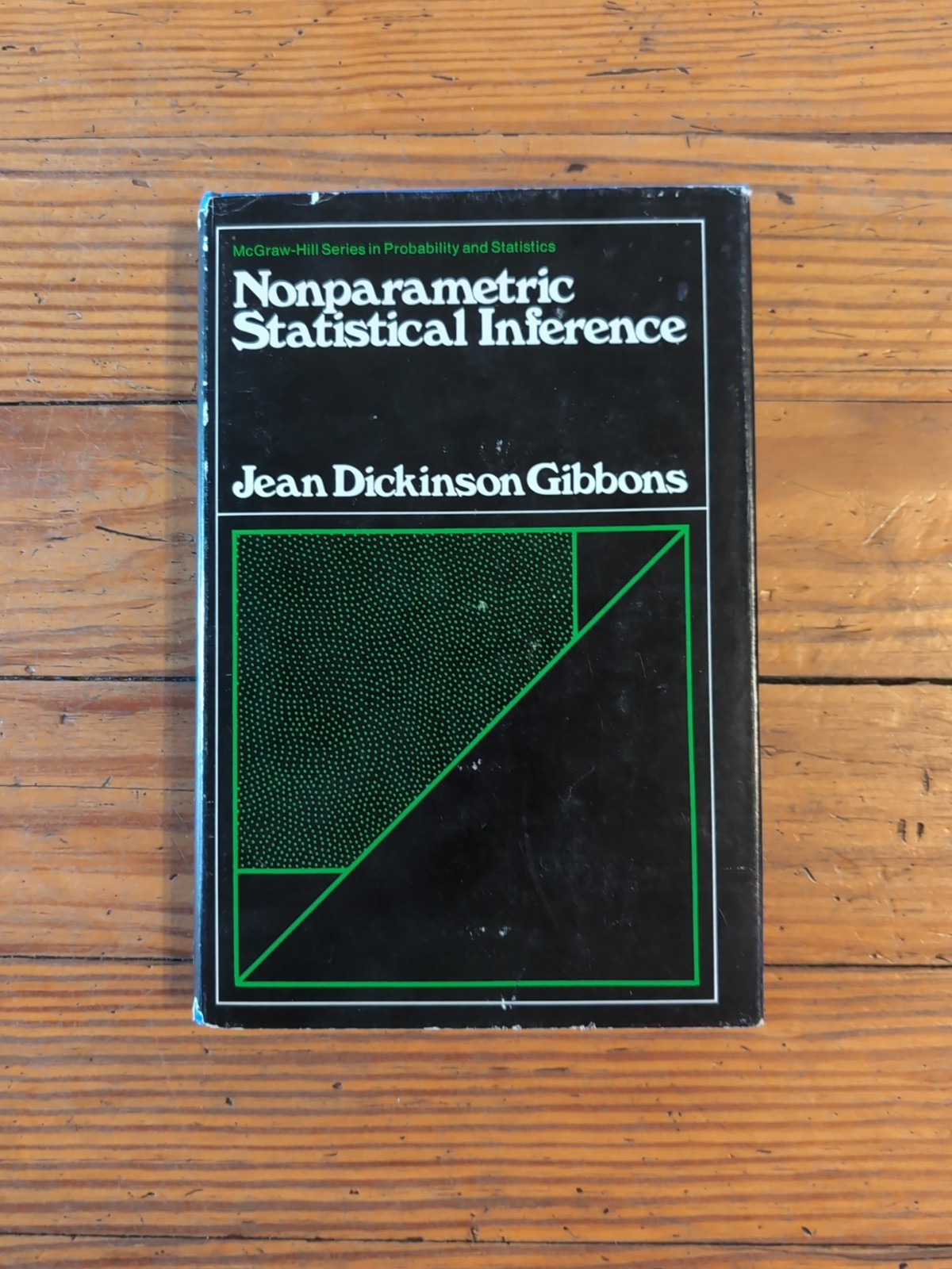 NONPARAMETRIC STATISTICAL INFERENCE, RarFirst Ed by Gibbons Statistics Hardcover