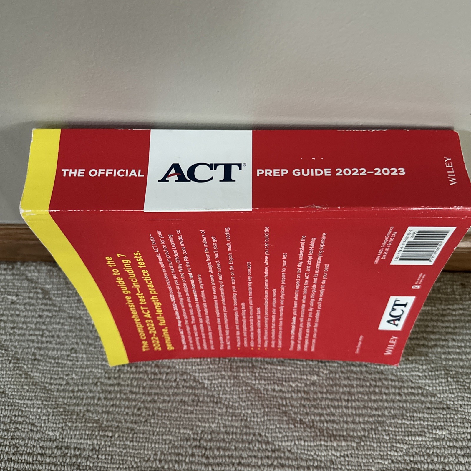 The Official ACT Prep Guide 2022-2023 – Paperback By ACT – GOOD