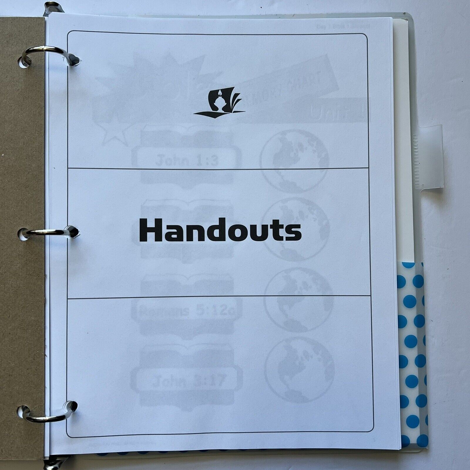 BJU Press Bible Truths 1 A Fathers Care Student Handouts Homeschool Curriculum