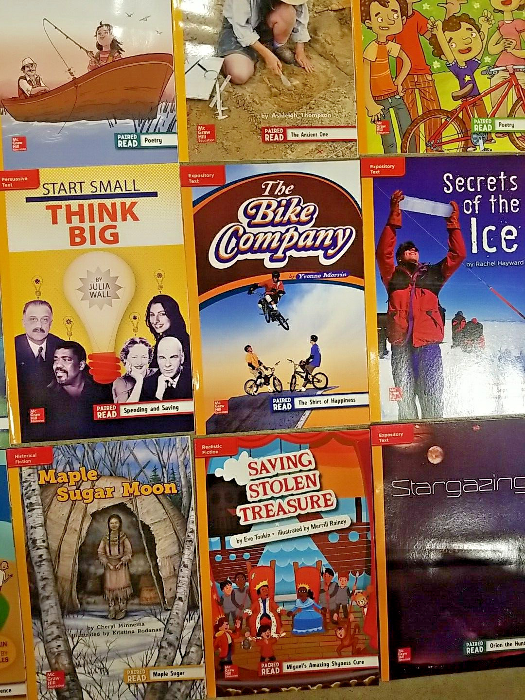 Mcgraw Hill Reading Wonderworks Grade 4 Apprentice Leveled Readers Set of 30 New