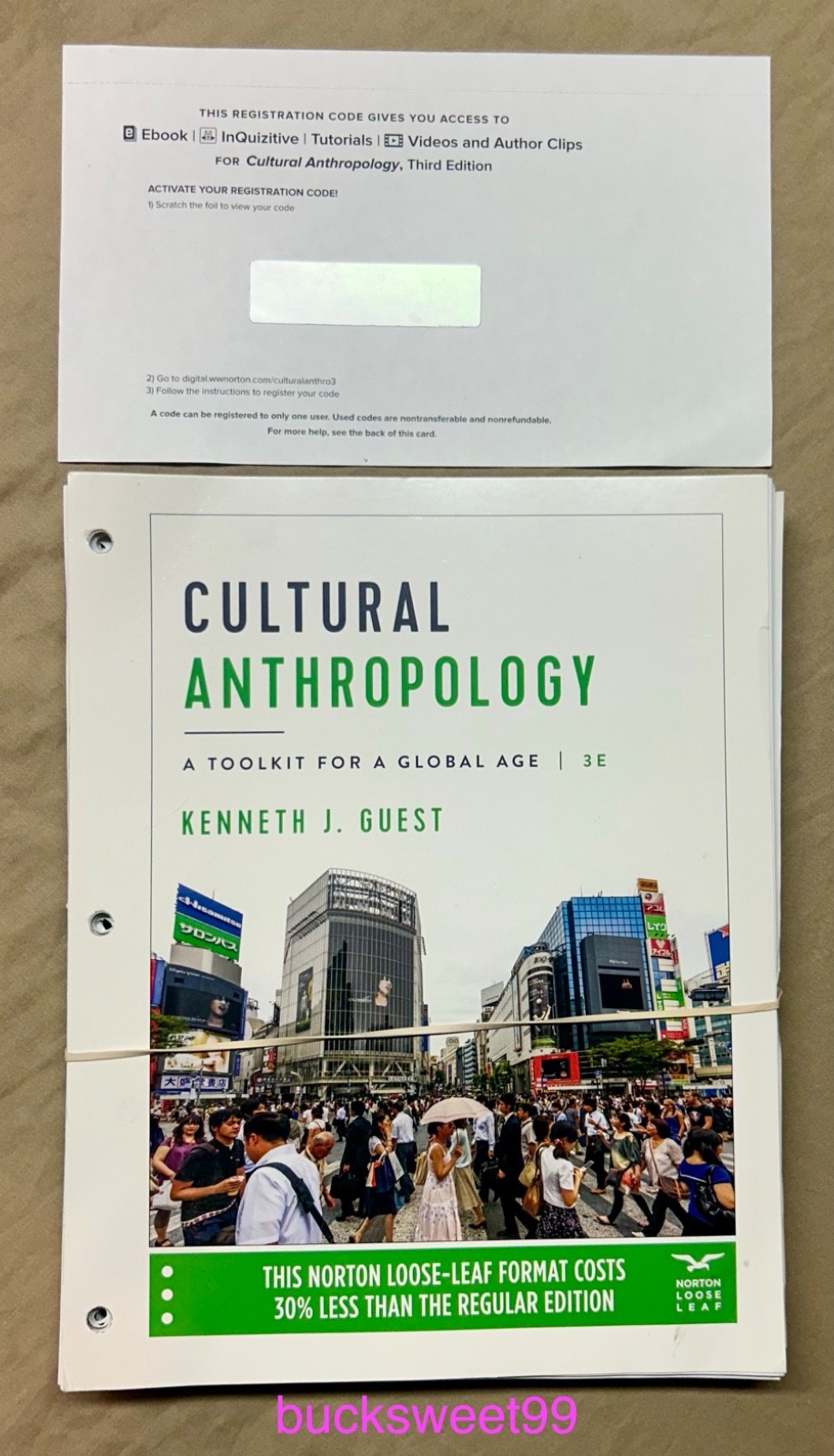 Cultural Anthropology: A Toolkit for a Global Age by Kenneth J. Guest 3rd Ed.