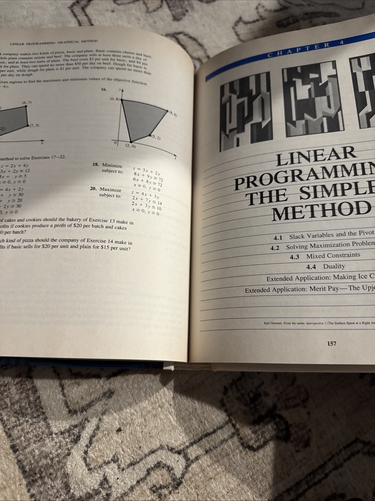 Finite Mathematics By Margaret L. Lial & Charles Miller – 1985 Textbook HC