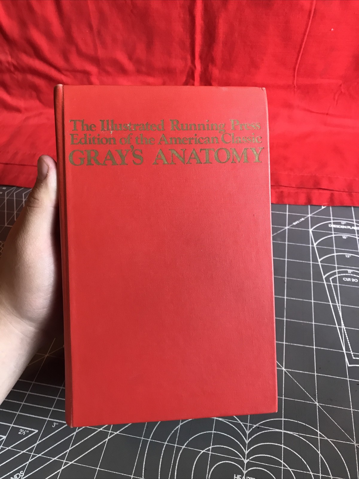 Vintage 1974 Gray’s Anatomy The Illustrated Running Press Edition Hardcover Book