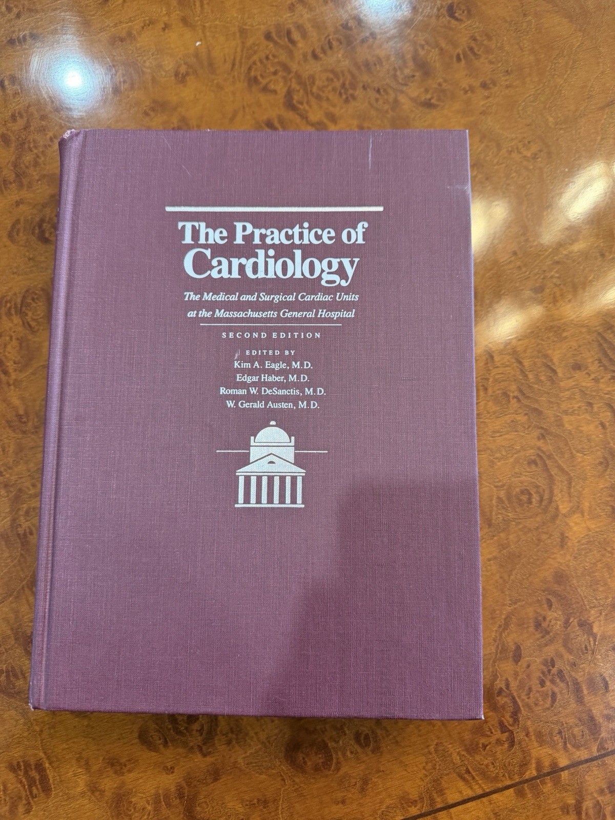 The Practice of Cardiology Second Edition Hardcover – Brown Medical Textbook