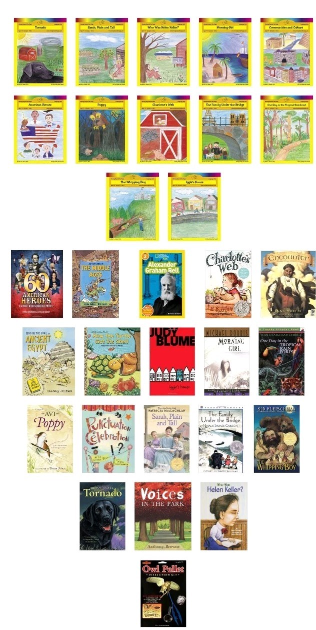 Moving Beyond The Page Age 7-9 Full Year Language Arts – No Owl Pellet Kit