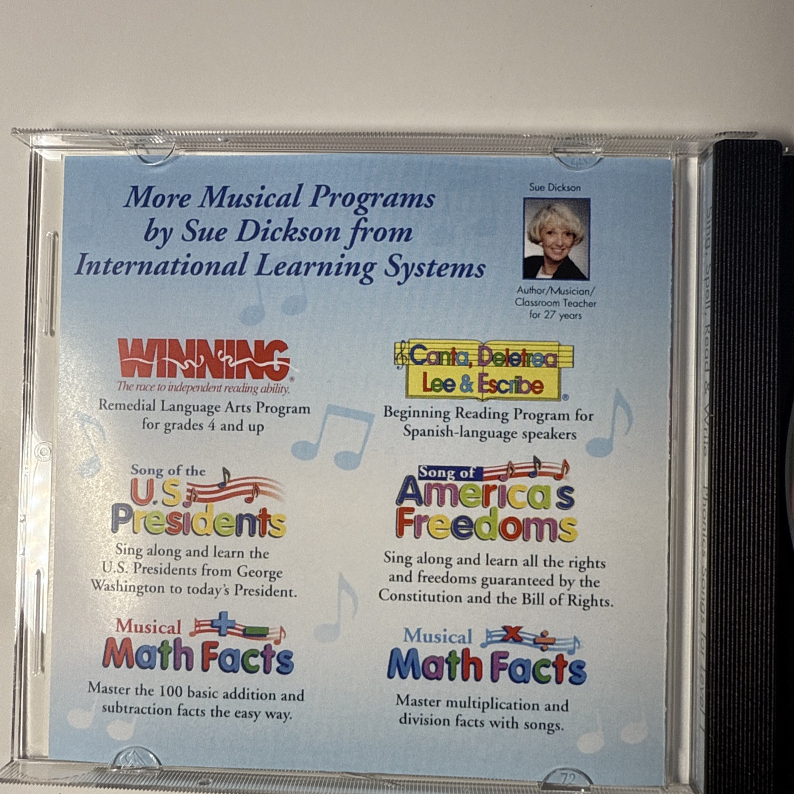 Sing Spell Read & Write, Phonics Songs Cd For Level 1