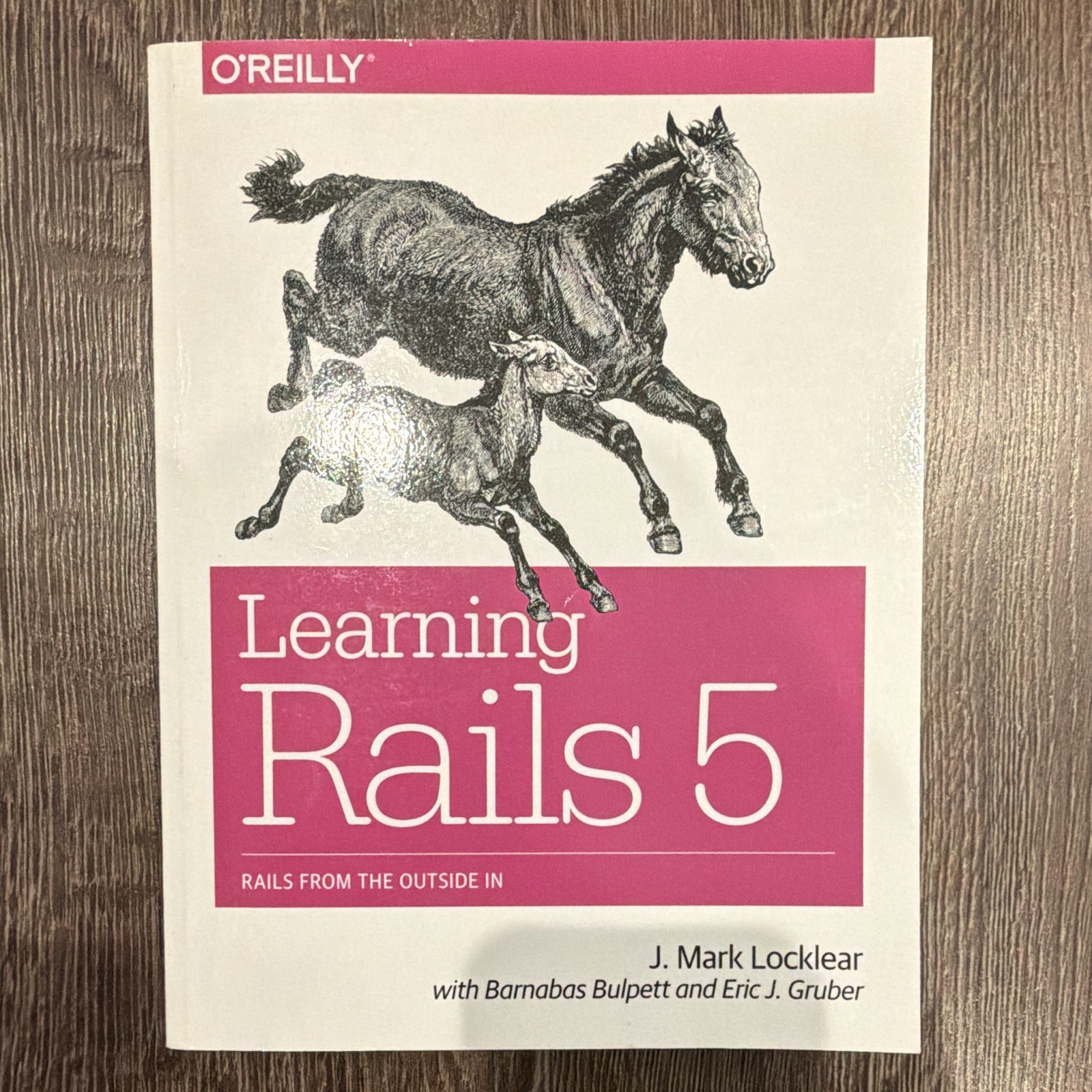 O’Reilly Learning Rails 5: Rails from the Outside In Paperback 2016 Locklear